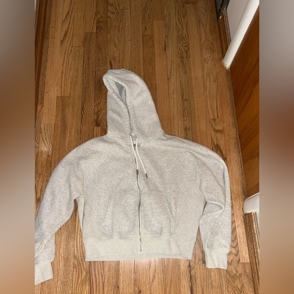 Abercrombie & Fitch Essential Ribbed Sunday Hooded Full-Zip